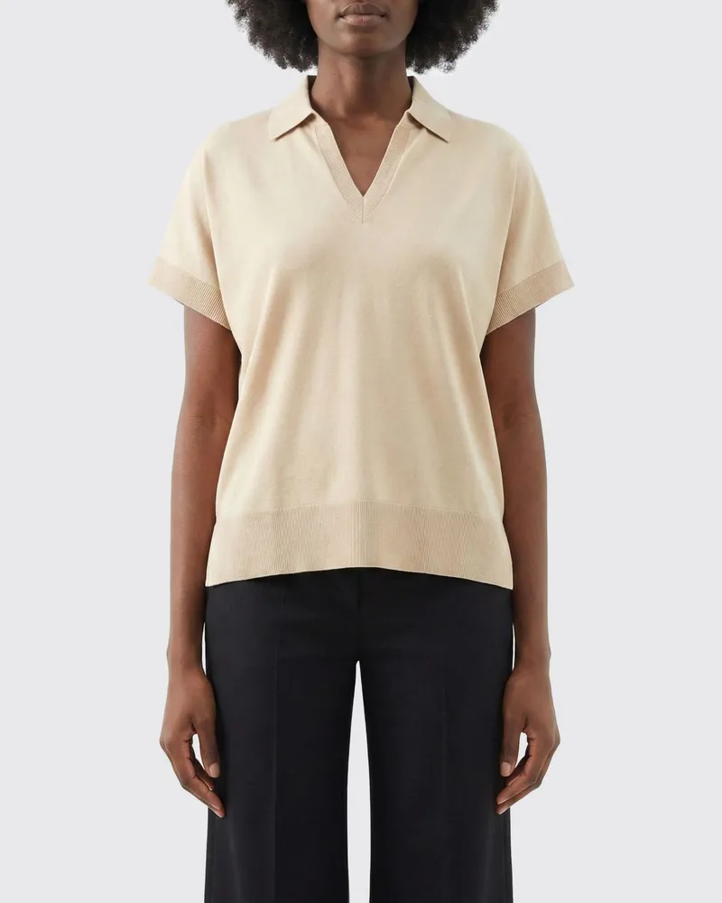 ASPESI Polo damen Beige