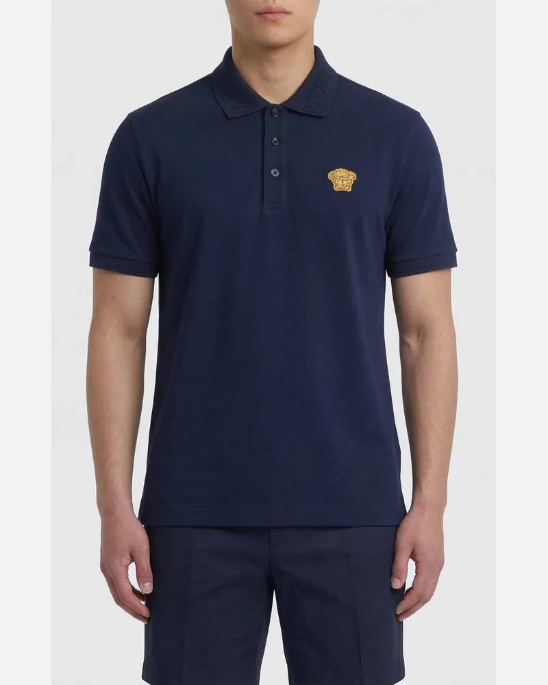 Versace Polo herren Blau