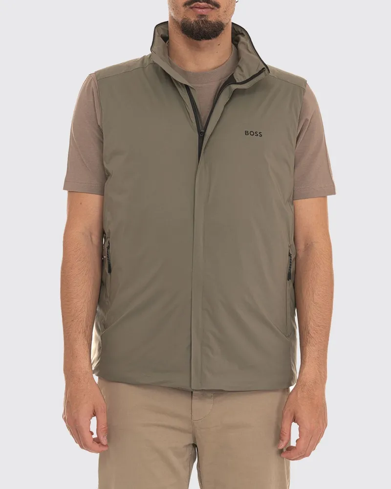 HUGO BOSS Weste herren Beige
