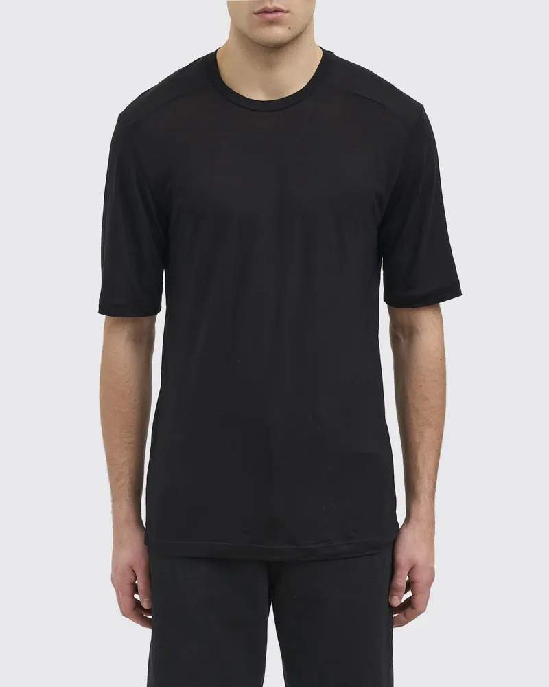 PAURA Basic Baumwoll-T-Shirt Schwarz