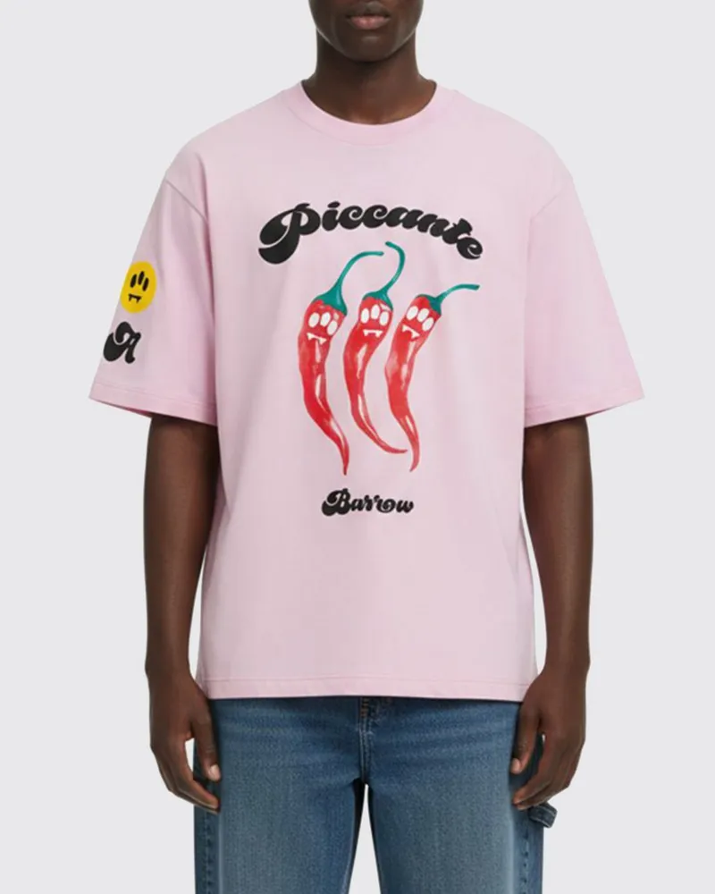 BARROW T-shirt herren Pink