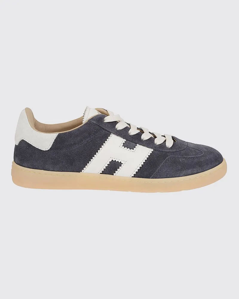 Hogan Wildleder-Sneakers Blau