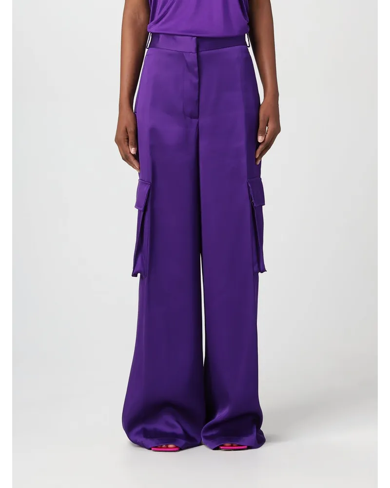 Versace Hose damen Violett