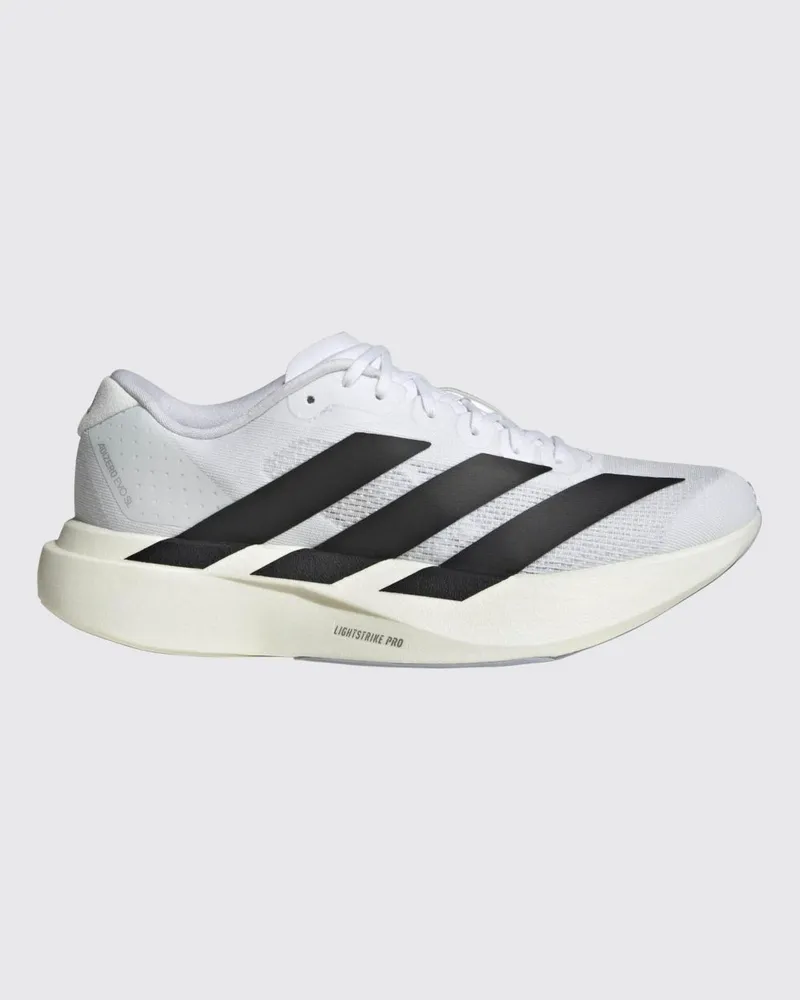 adidas Atmungsaktive Adizero EVO SL Lauf-Sneakers aus Funktionsstoff Weiß