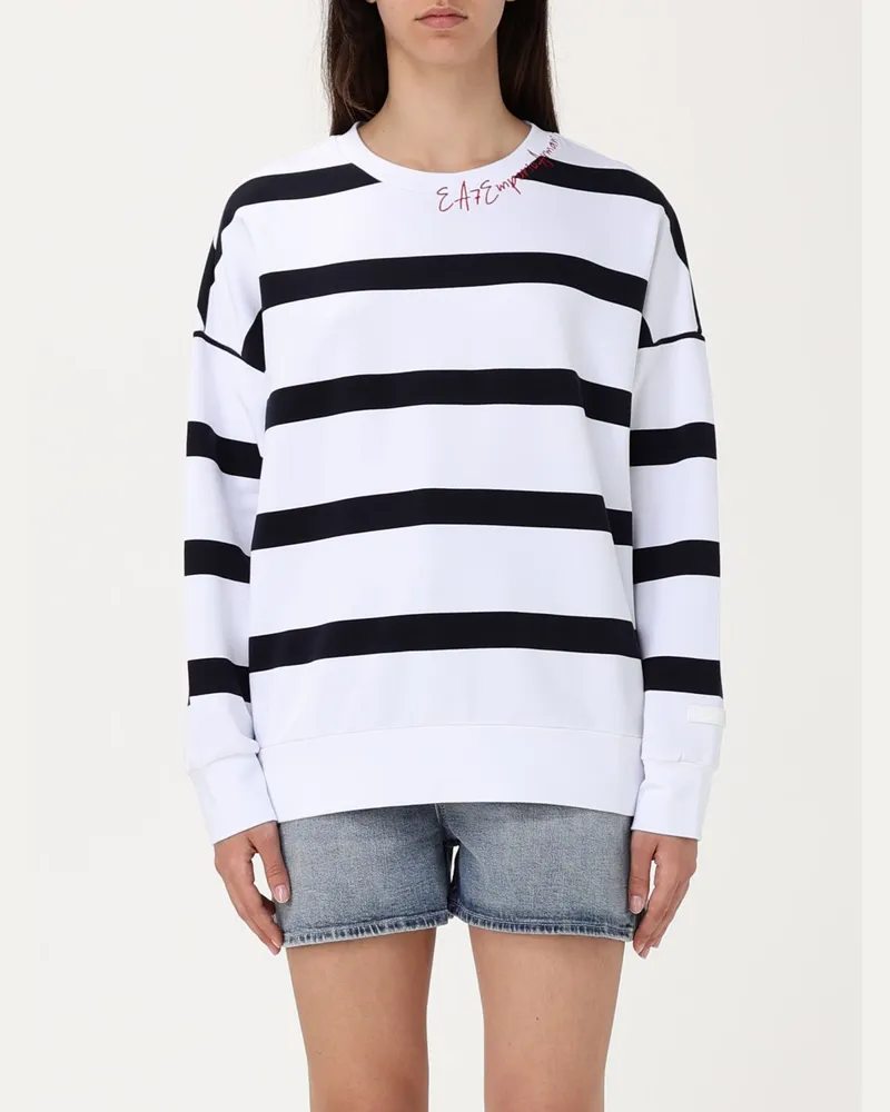 EA7 Sweatshirt damen Blau
