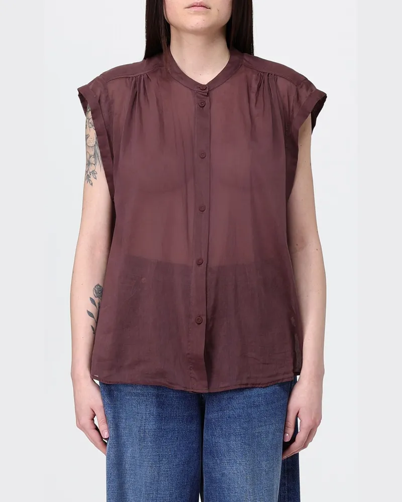 forte_forte Top damen Braun