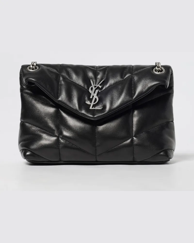 Saint Laurent Umhngetasche damen Schwarz