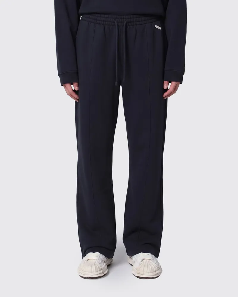REPRESENT Weit geschnittene Jersey-Jogginghose mit elastischem Bund Navy