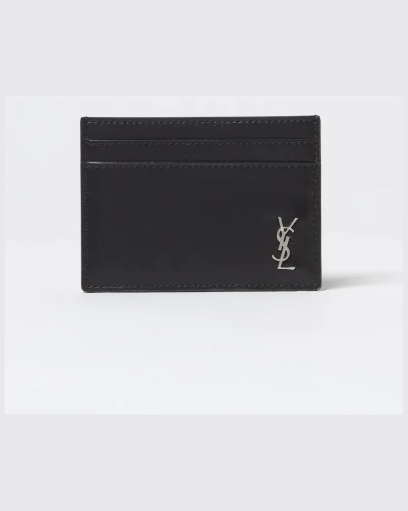 Saint Laurent Portmonnaie herren Schwarz