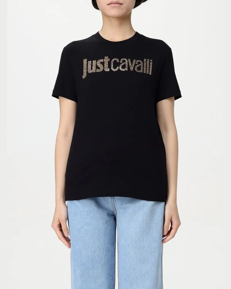 Just Cavalli T-shirt damen Schwarz