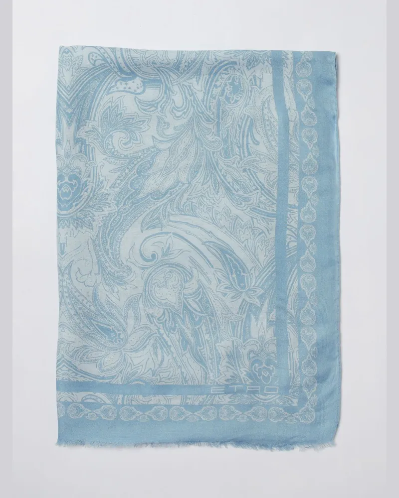 Etro Schal damen Hellblau