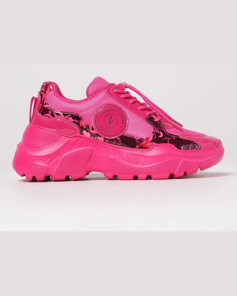 Versace Jeans Sneakers damen Burgunderrot