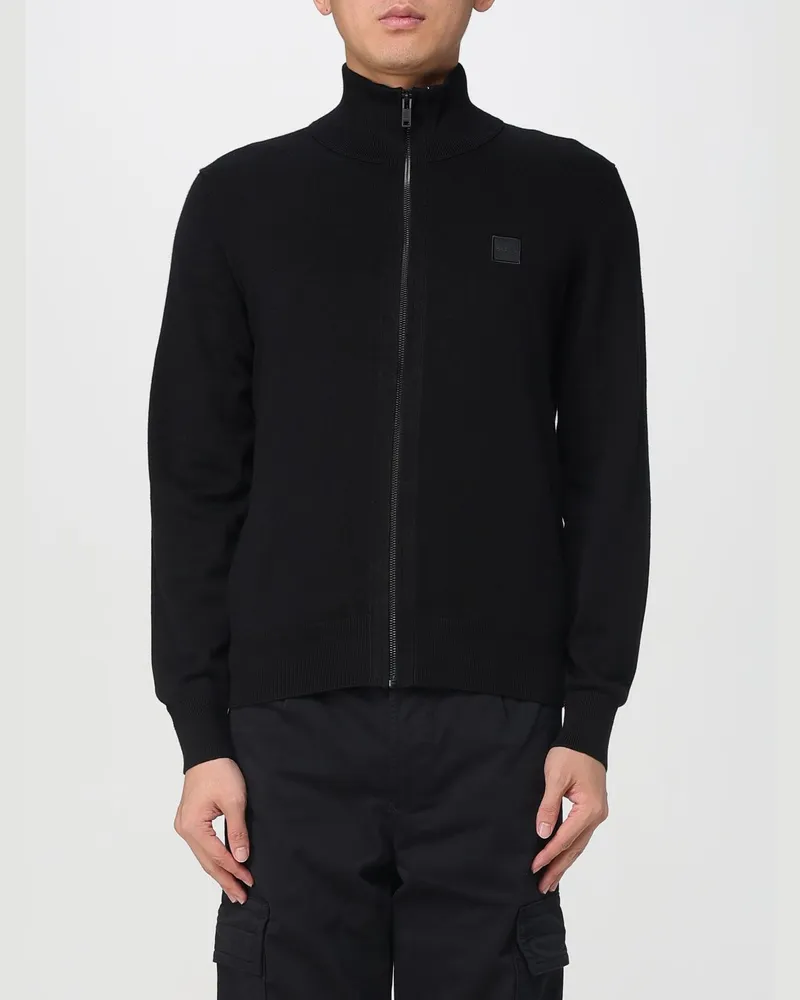 HUGO BOSS Strickjacke herren Schwarz