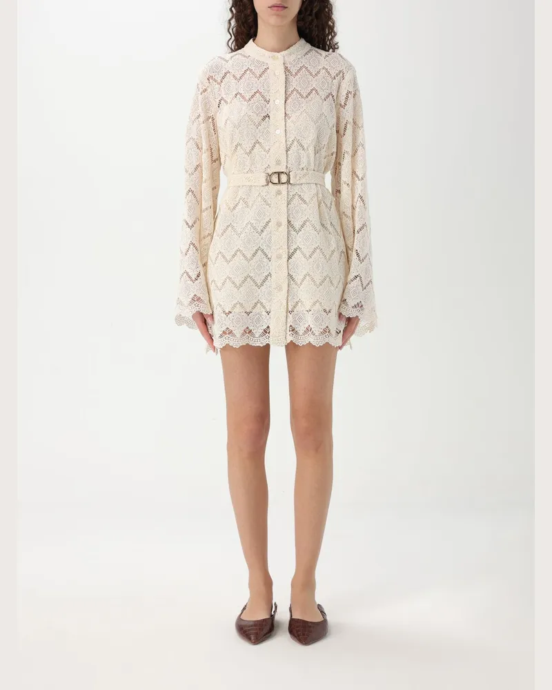 Twin-Set Kleider damen Beige