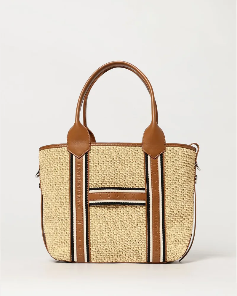 Hogan Schultertasche damen Natural