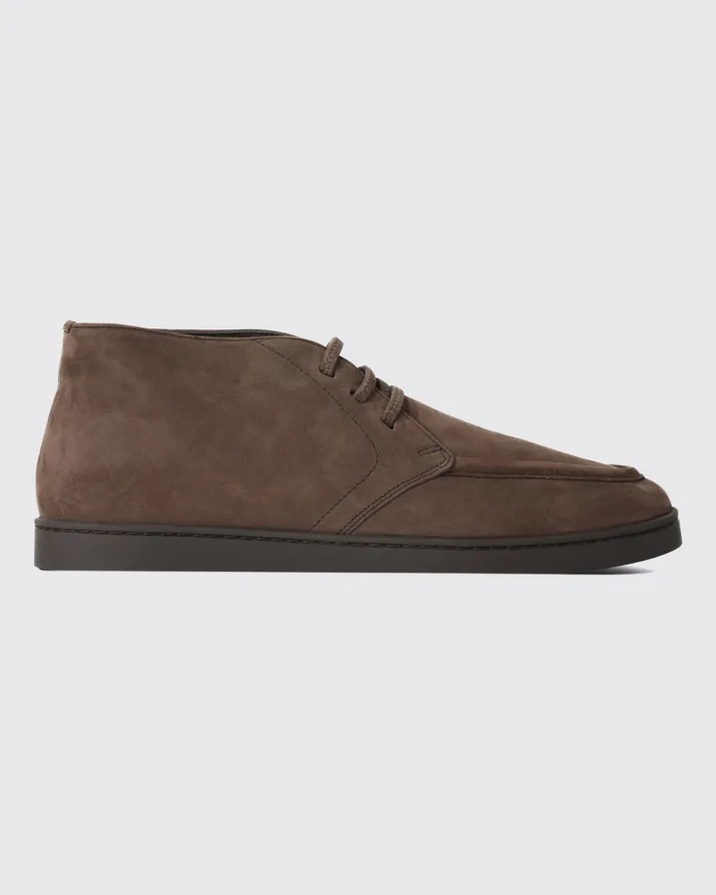 Church's Geschnürte Chukka-Boots aus Veloursleder mit Gummisohle Ebony