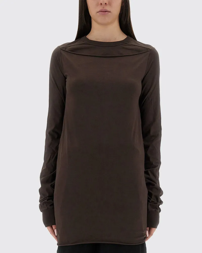 Rick Owens T-shirt damen Braun