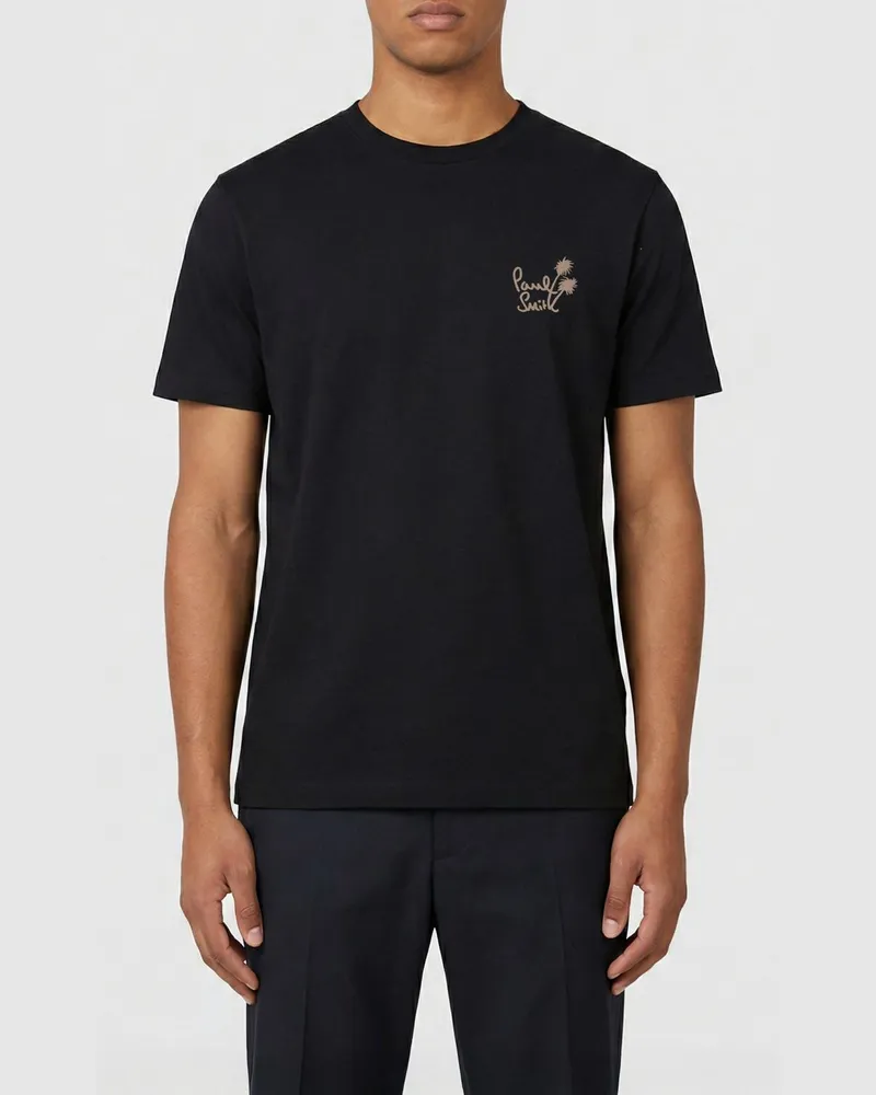 Paul Smith T-shirt herren Schwarz