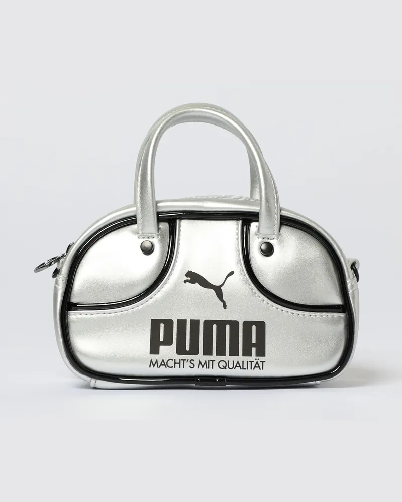 Puma Schultertasche damen Silber
