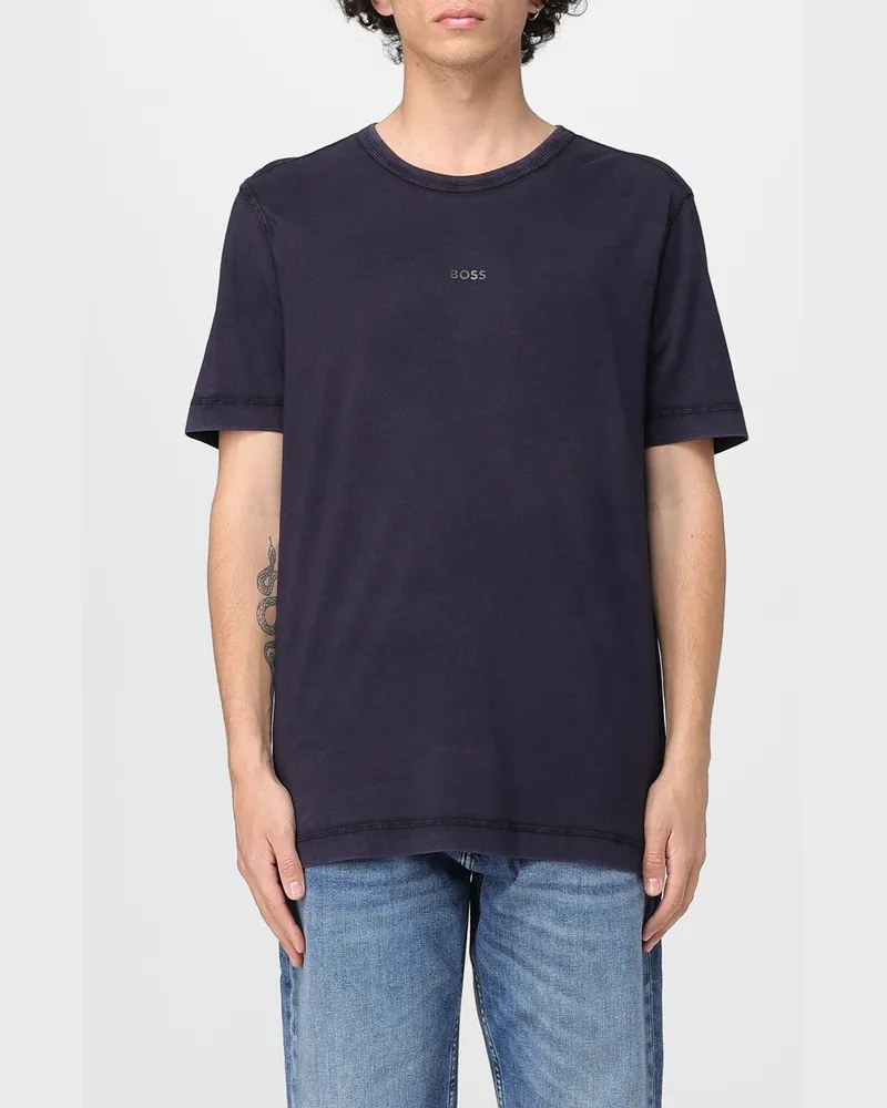 HUGO BOSS T-shirt herren Blau