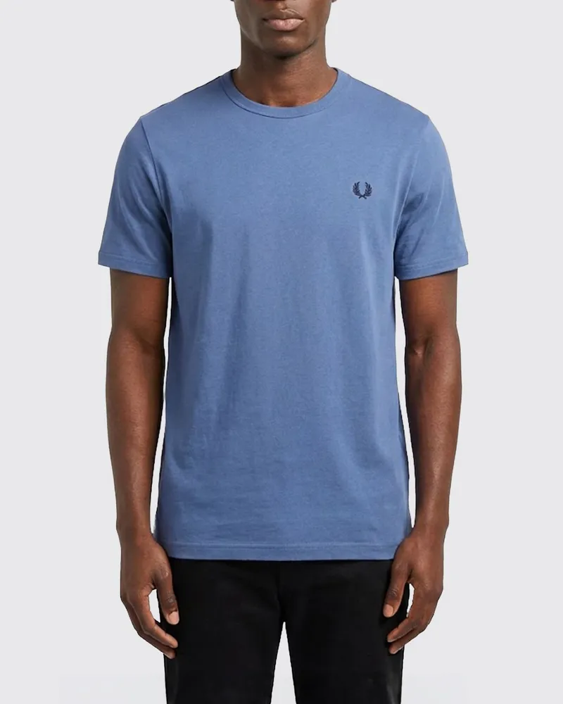 Fred Perry T-shirt herren Blau