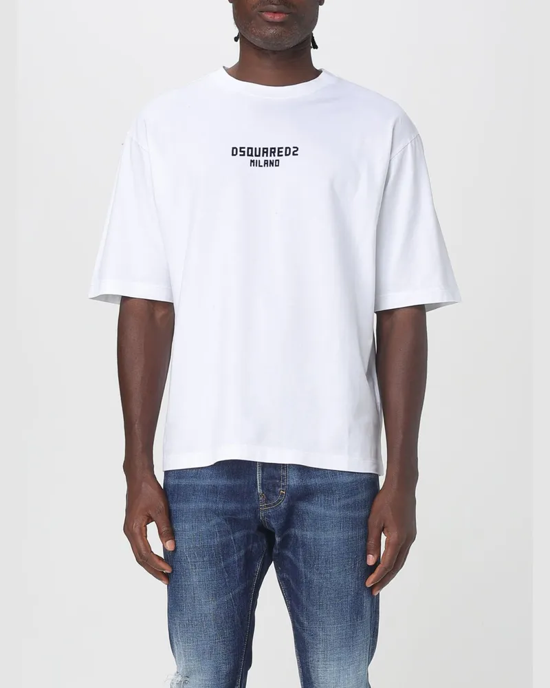 Dsquared2 T-shirt herren Weiß