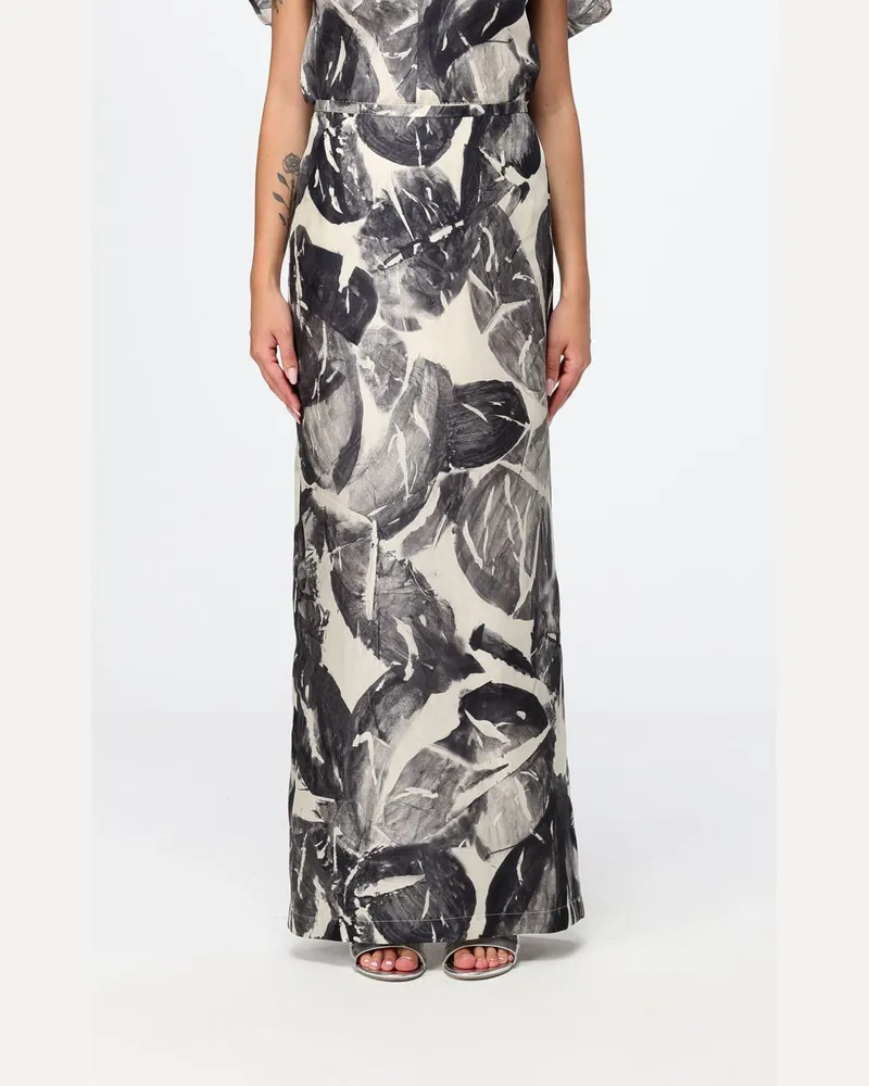 ALYSI Rock damen Schwarz