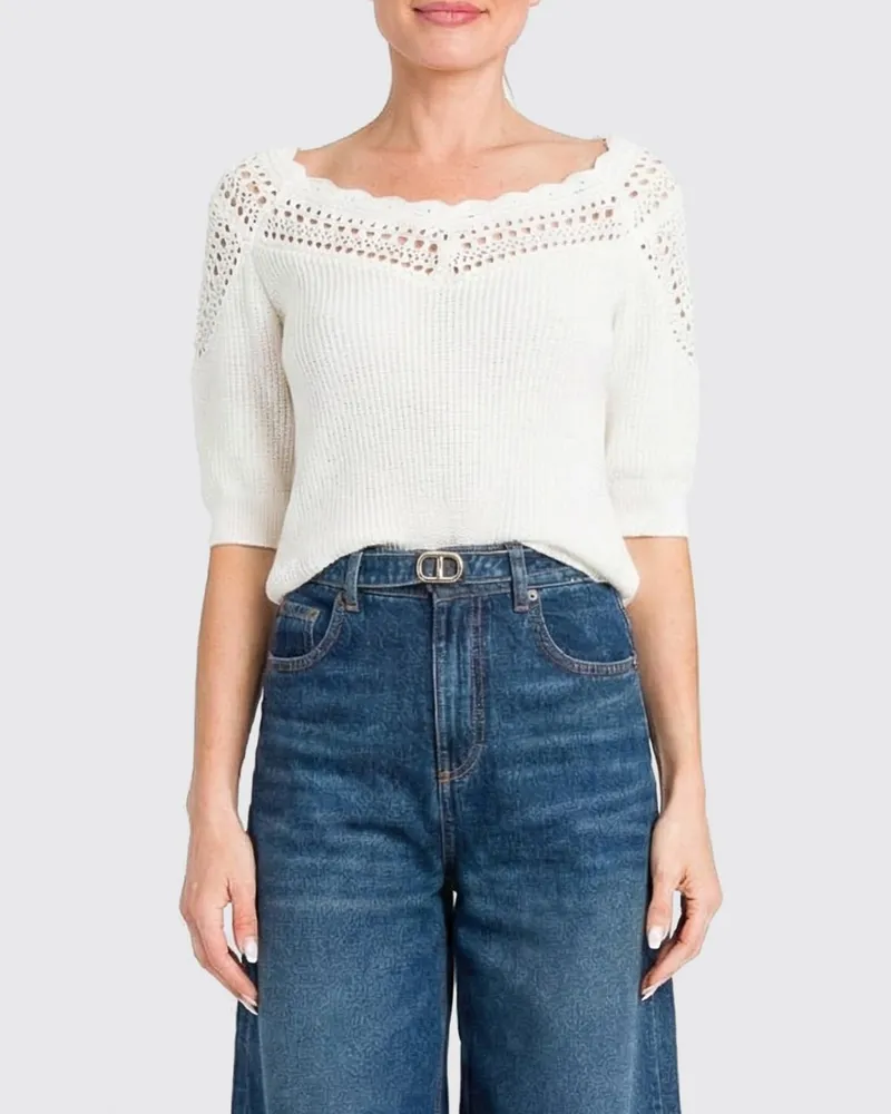 Twin-Set Top damen Yellow