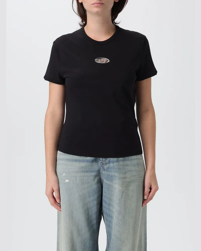 Diesel T-shirt damen Schwarz