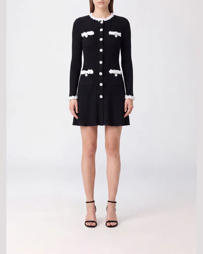 Self-Portrait Kleid damen Schwarz