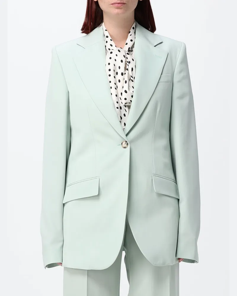 Stella McCartney Einreihiger Ein-Knopf-Blazer aus reiner Wolle von Mint