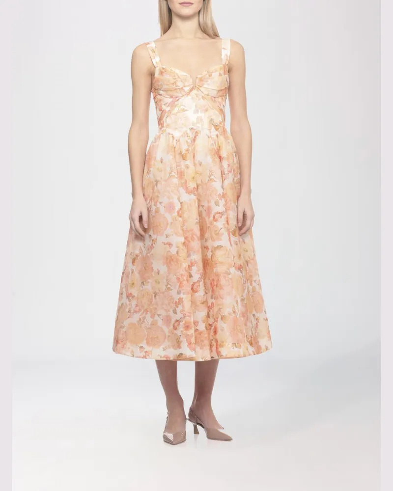 Zimmermann Kleid damen Orange