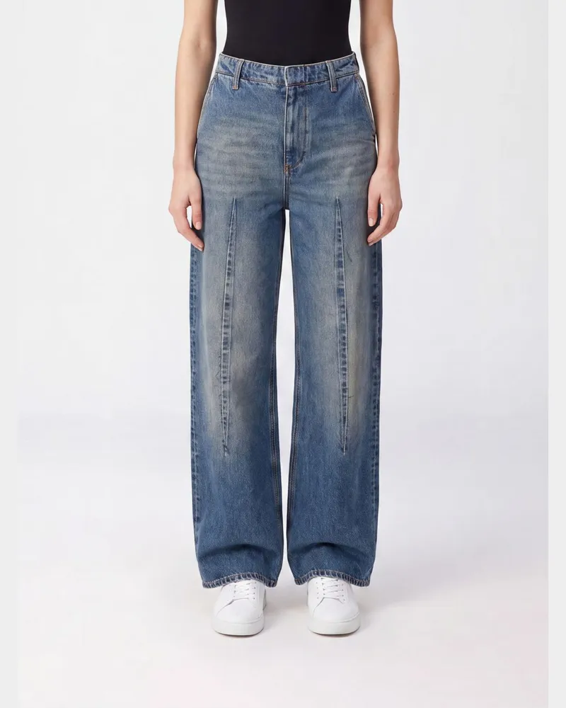 Maison Margiela Hose damen Blau