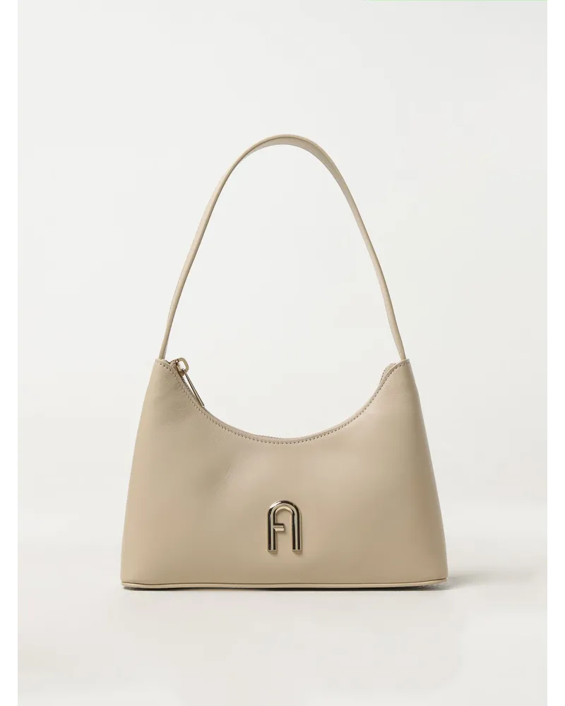 Furla Schultertasche Beige