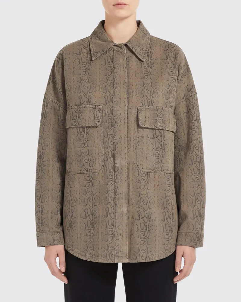 Federica Tosi Jacke damen Grün