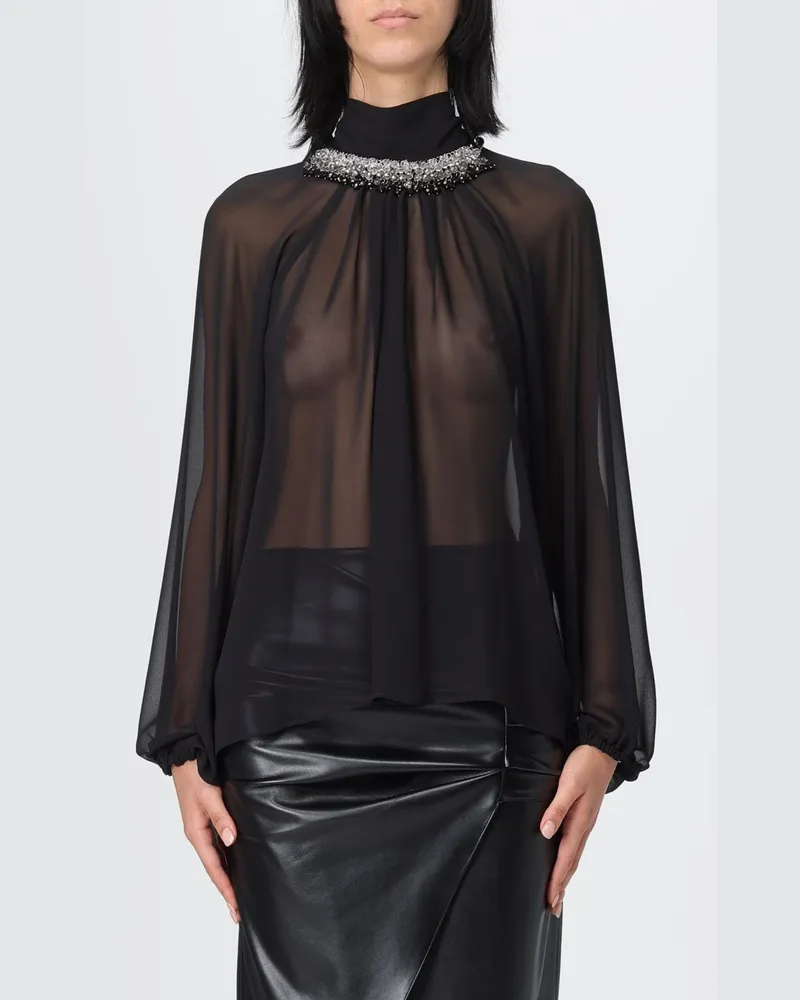 Hanita Top damen Schwarz