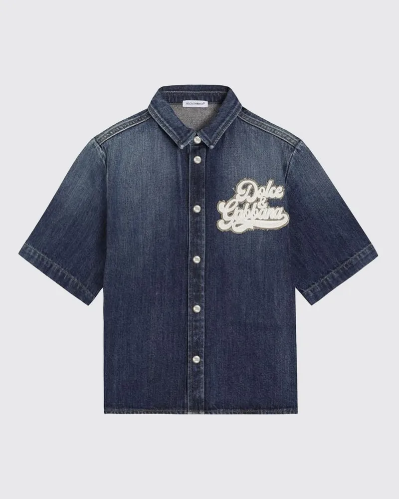 Dolce & Gabbana Hemd kinder Dolce & Gabbana Blau