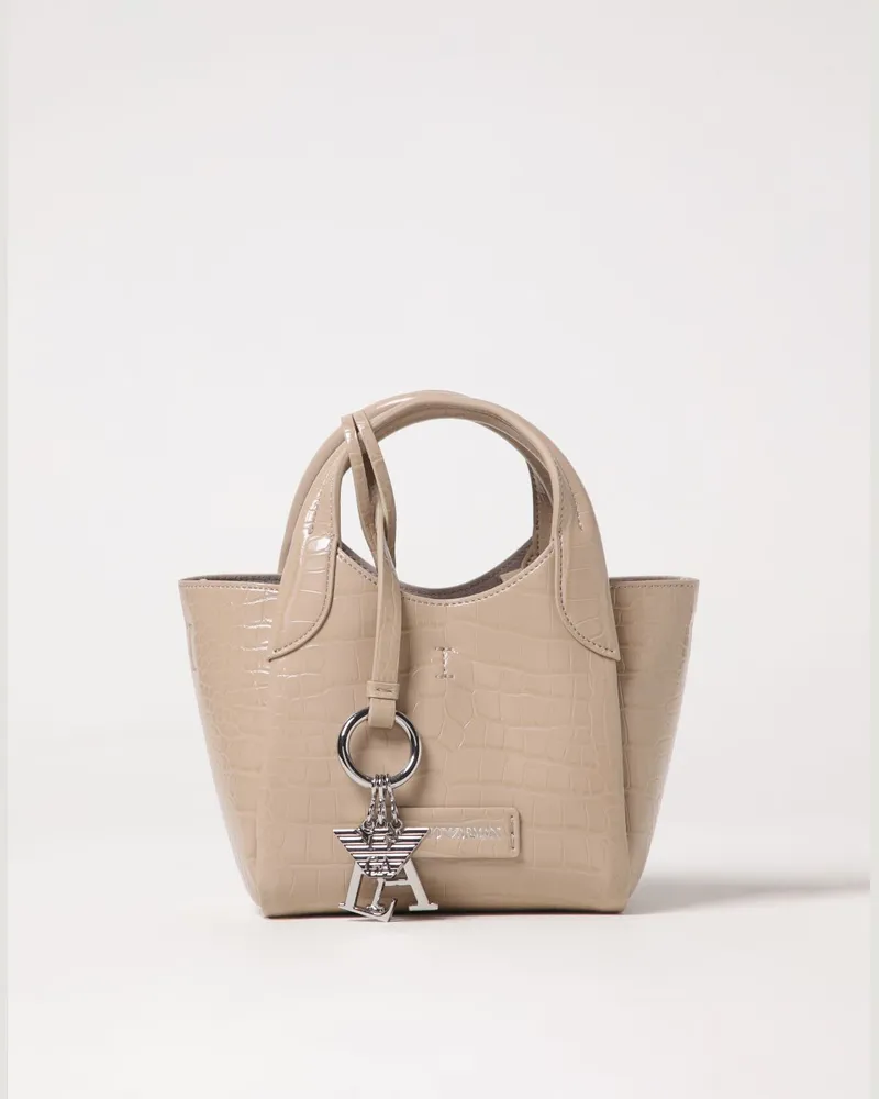 Emporio Armani Schultertasche damen Beige