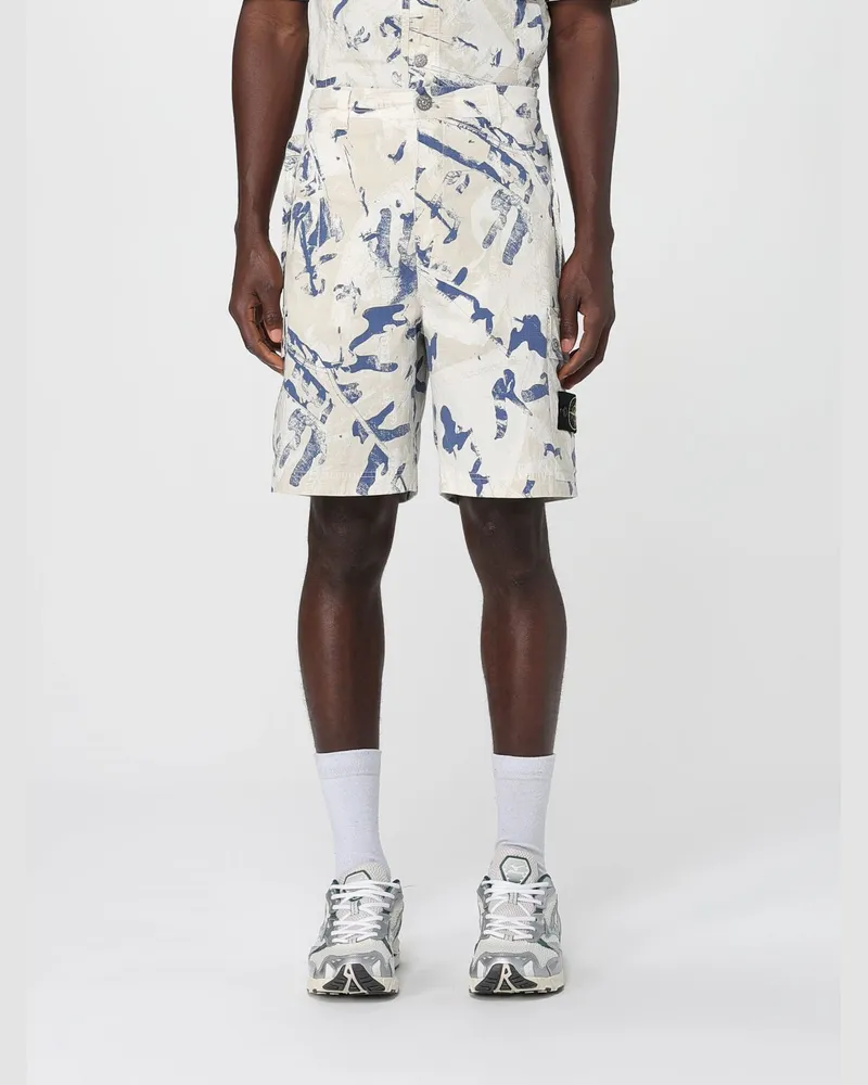 Stone Island Shorts herren Sand