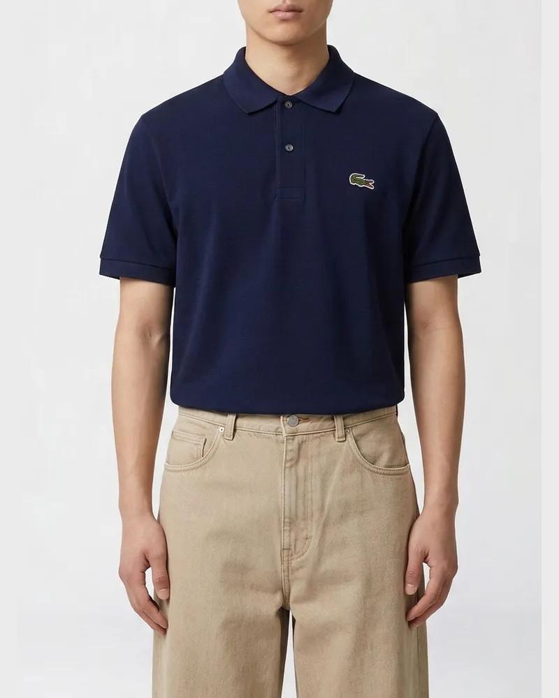 Lacoste T-shirt herren Blau