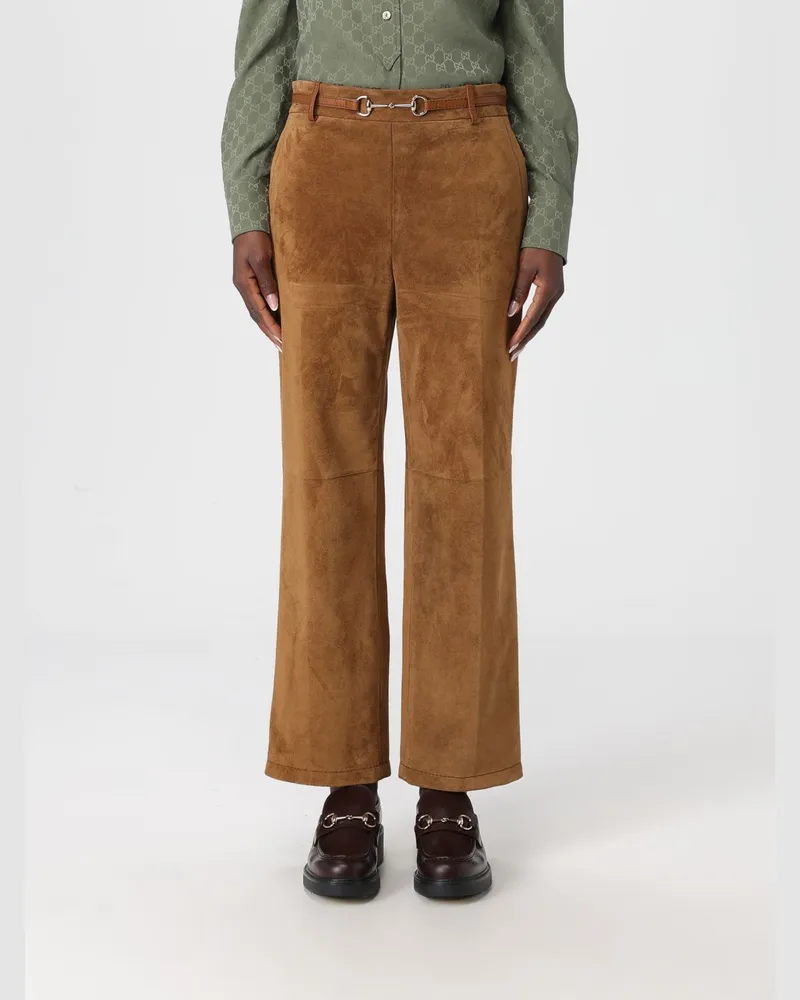 Gucci Hose damen Braun