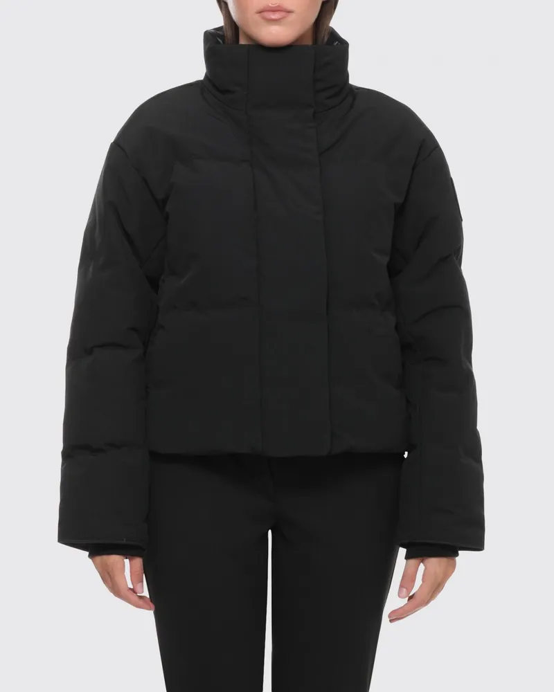 Canada Goose Gesteppte kurze Daunenjacke von aus Arctic Tech®-Gewebe Schwarz