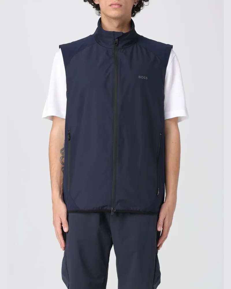 HUGO BOSS Weste herren Blau