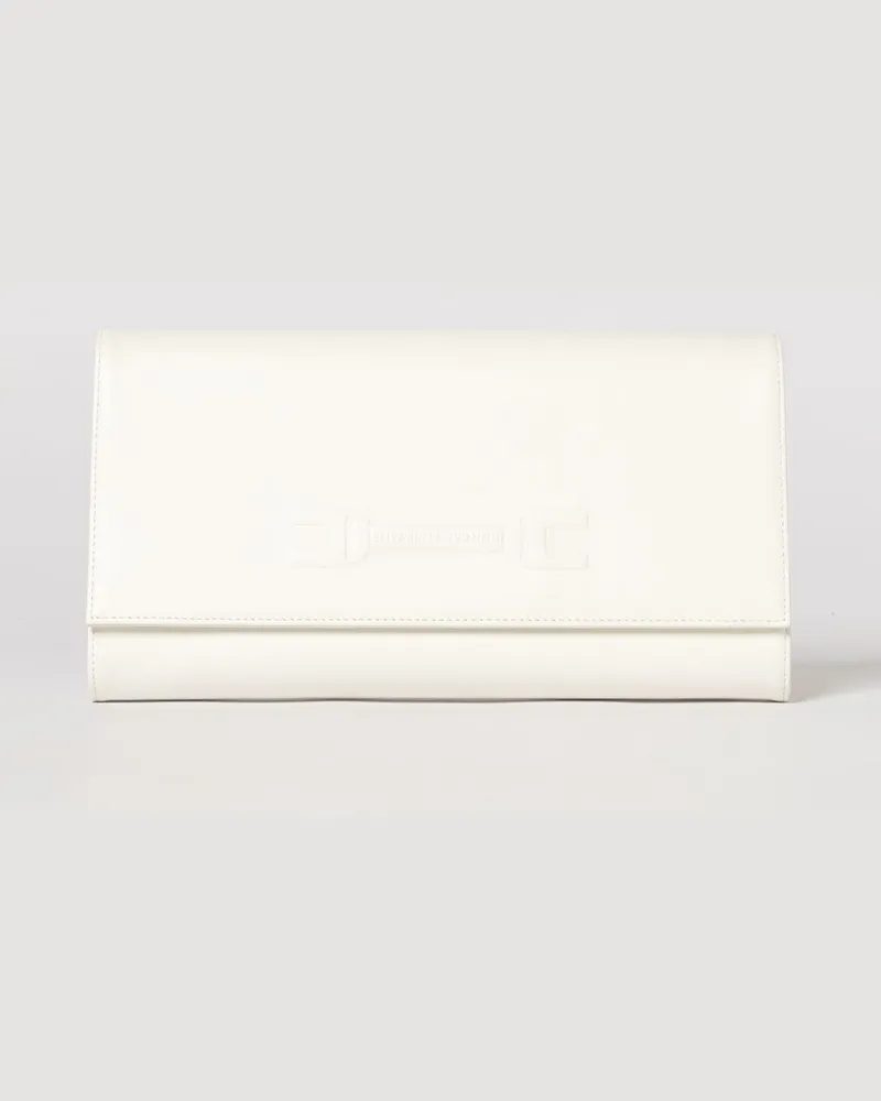 Elisabetta Franchi Handtasche damen Ivory