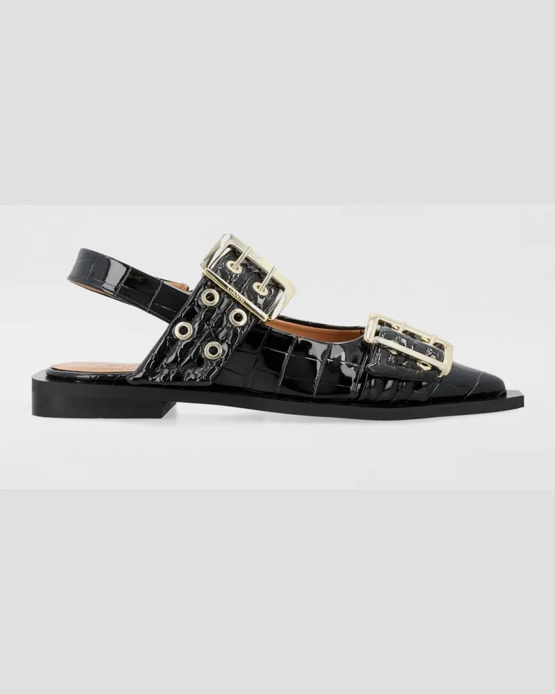 Ganni Ballerinas damen Schwarz
