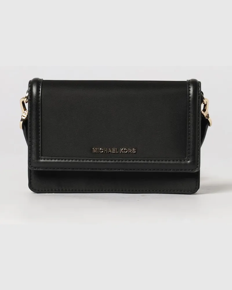 Michael Kors Jet Set Tasche aus Nylongabardine Schwarz