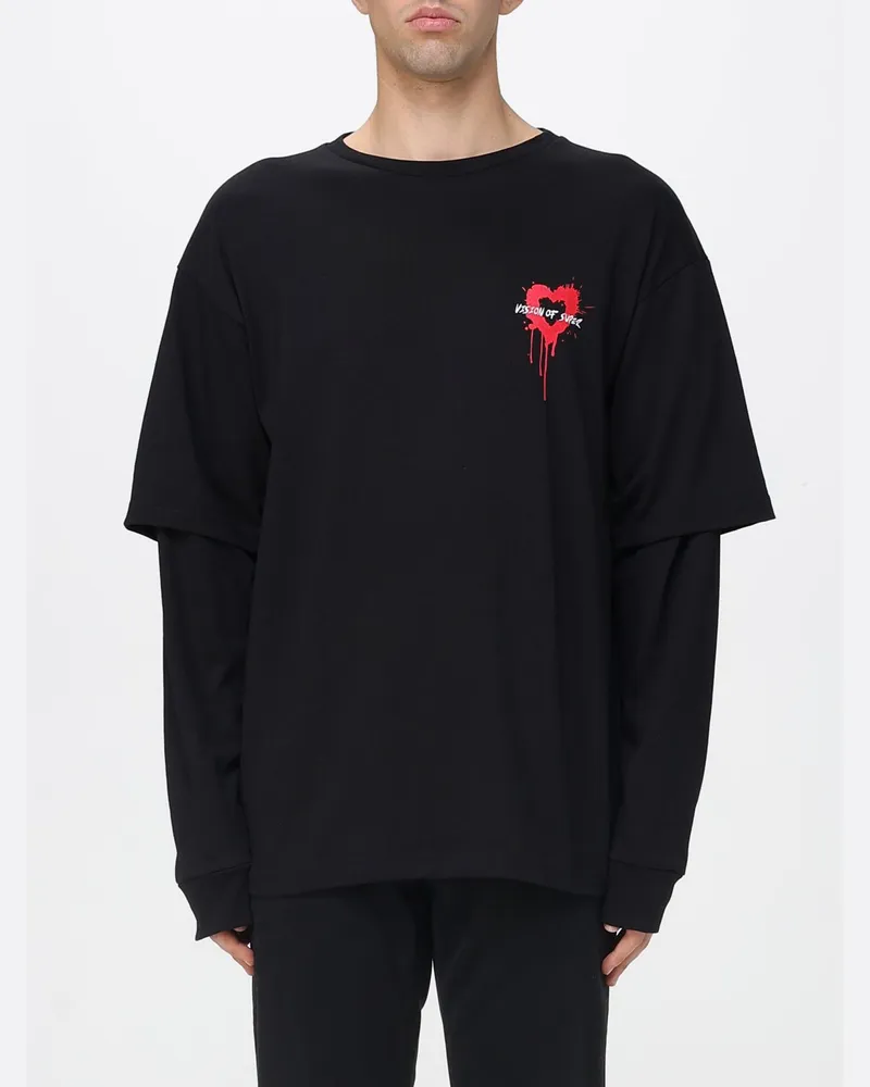 Vision Of Super T-shirt herren Schwarz
