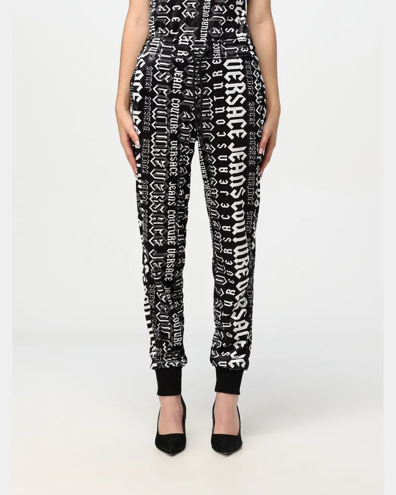Versace Jeans Hose damen Schwarz