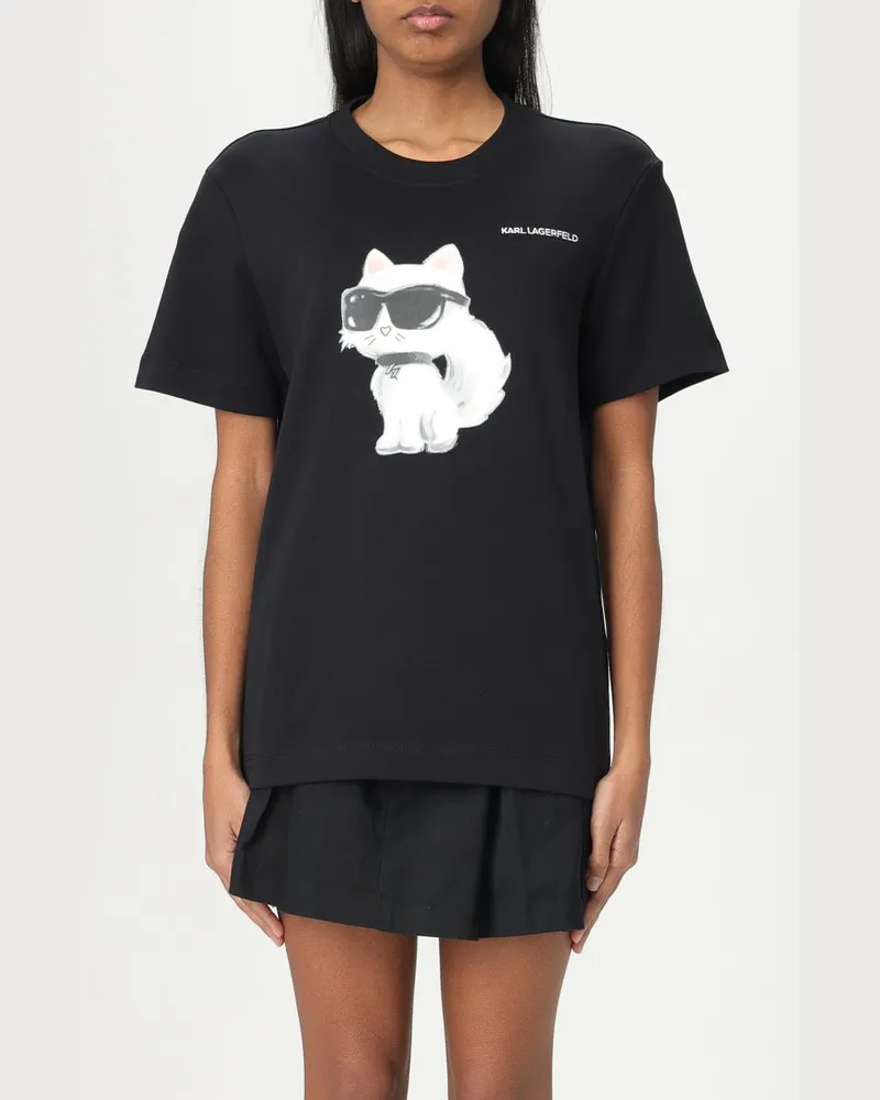 Karl Lagerfeld T-shirt damen Schwarz