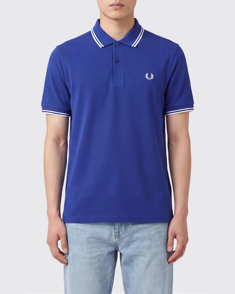 Fred Perry Baumwoll-Polohemd mit Logo Avion